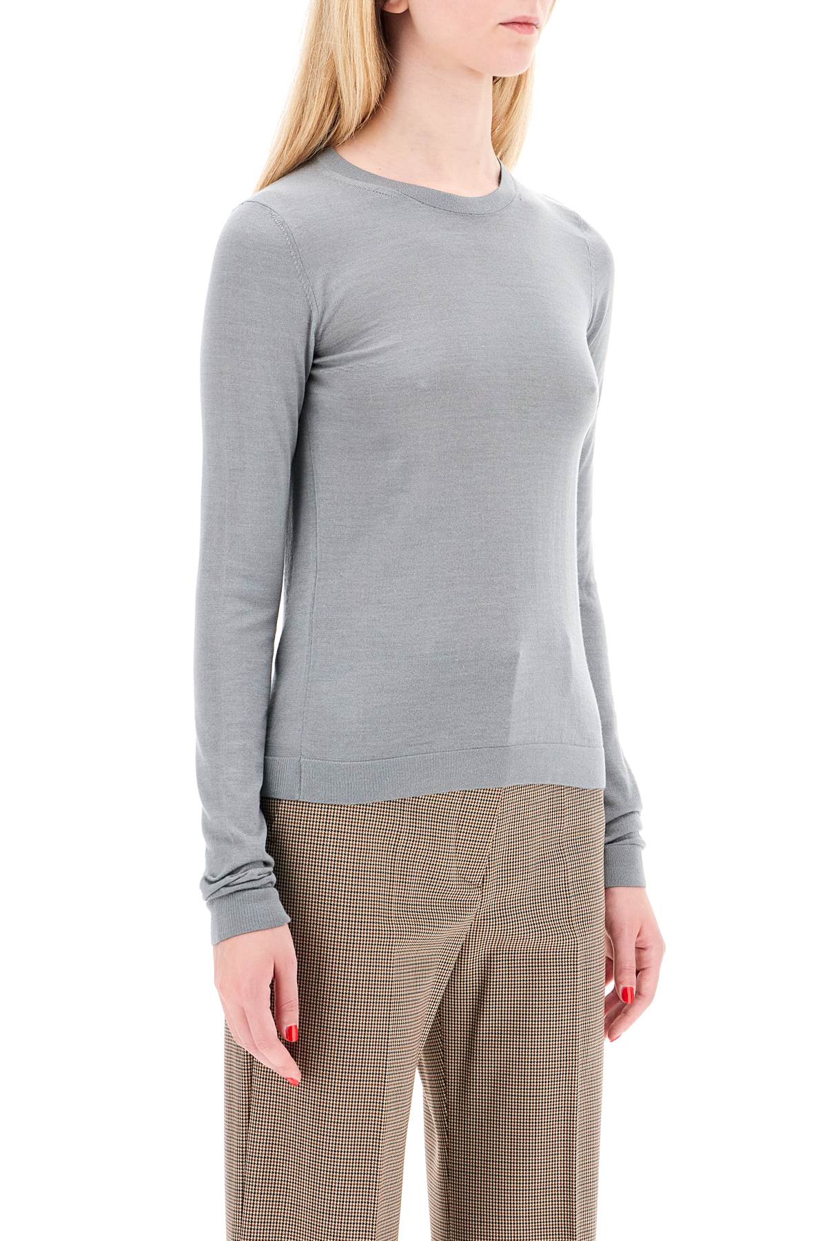 MRZ Luxurious Cashmere and Silk Blend Sweater - Slim Fit