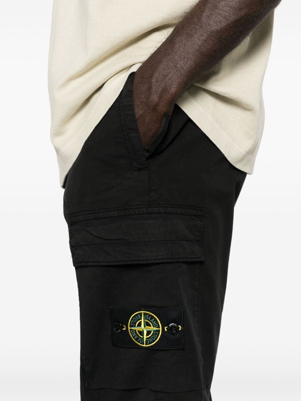 STONE ISLAND Contemporary Tapered Cargo Trousers