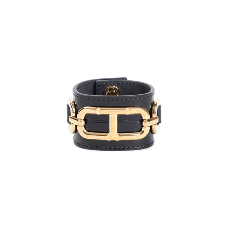 TOM FORD Stylish Croc-Printed Cuff Bracelet - Height: 4cm