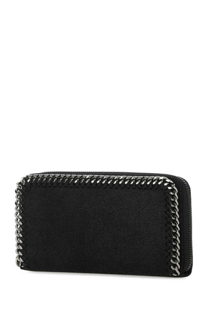 STELLA McCARTNEY Mini Black Shaggy Wallet