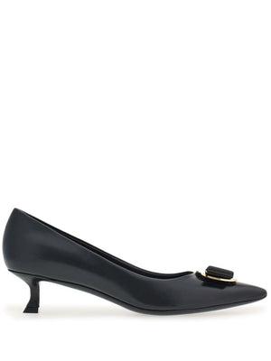 FERRAGAMO Elegant Low Heel Mini Pump