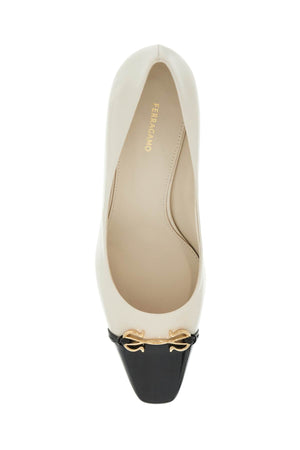 FERRAGAMO Elegant Hook Detail Pumps for Women