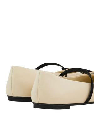 FERRAGAMO Leather Ballerina Flats for Women