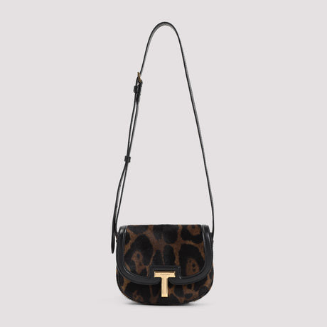 TOM FORD Leopard Print Mini Handbag - Compact Elegance