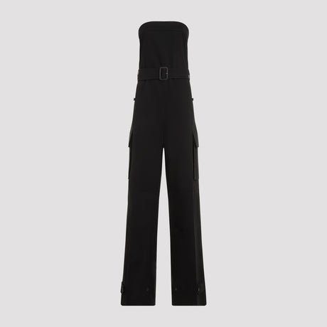 SAINT LAURENT Stylish Cotton Jumpsuit for SS24