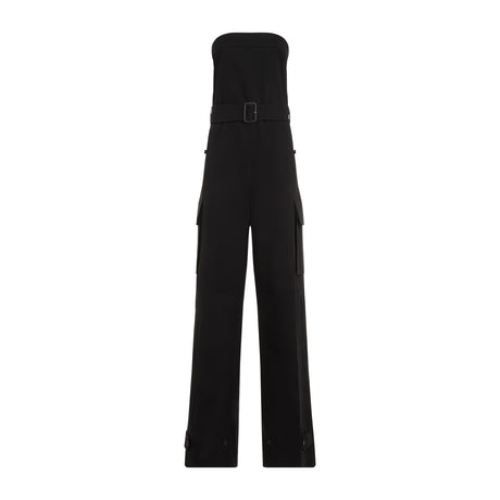 SAINT LAURENT Stylish Cotton Jumpsuit for SS24