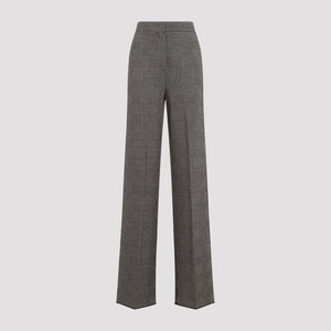 MAX MARA Prince Wales Regular & Straight Leg Pants