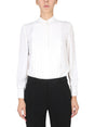 BOUTIQUE MOSCHINO Elegant Mandarin Collar Shirt for Women