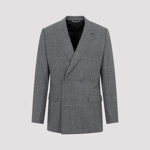 DIOR HOMME Grey Wool Men's Jacket for FW22