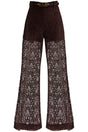 ZIMMERMANN Chic Chocolate Brown Trousers