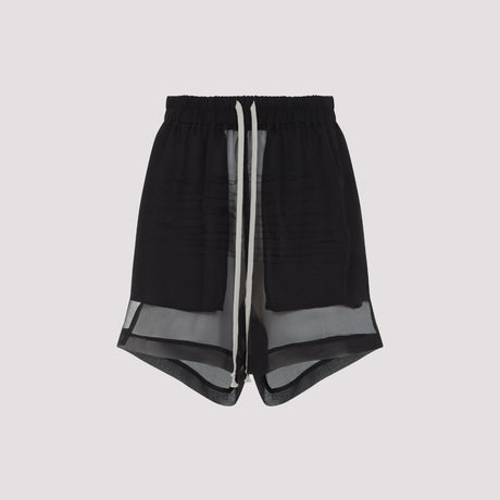 RICK OWENS Men's Silk Mini Boxers for SS25