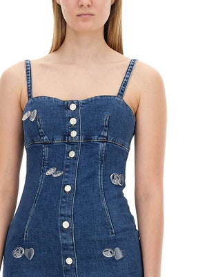 MOSCHINO JEANS Denim Mini Dress for Women