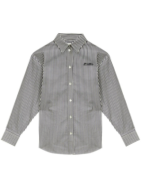 ISABEL MARANT Men's Striped Straight Cut Silk Shirt