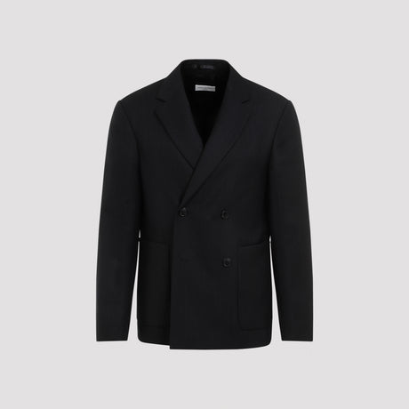 DRIES VAN NOTEN Elegant Wool Jacket for Men - FW24 Collection