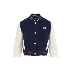 MIU MIU Wool Bomber Jacket