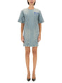 MOSCHINO JEANS Chic Denim Mini Dress - Regular Fit