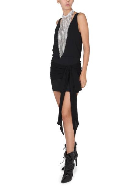 PHILOSOPHY DI LORENZO SERAFINI Chic Mini Dress with Delicate Straps