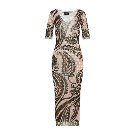 ETRO Chic Polyamide Midi Dress