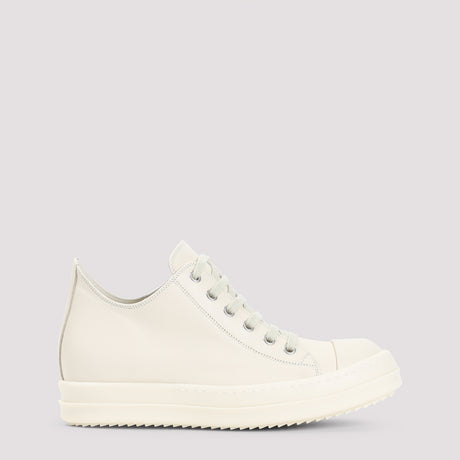 RICK OWENS Low Profile Leather Sneakers