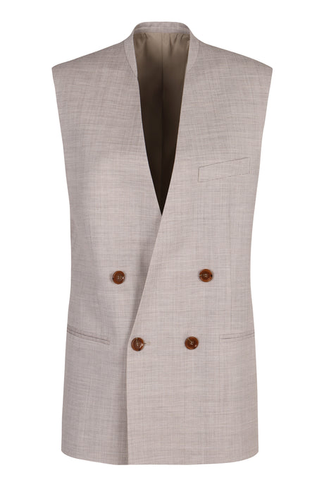 PHILOSOPHY DI LORENZO SERAFINI Double-Breasted Waistcoat for Women