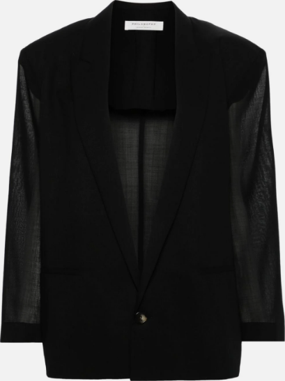 PHILOSOPHY DI LORENZO SERAFINI Chic Wool Blend Stylish Jacket