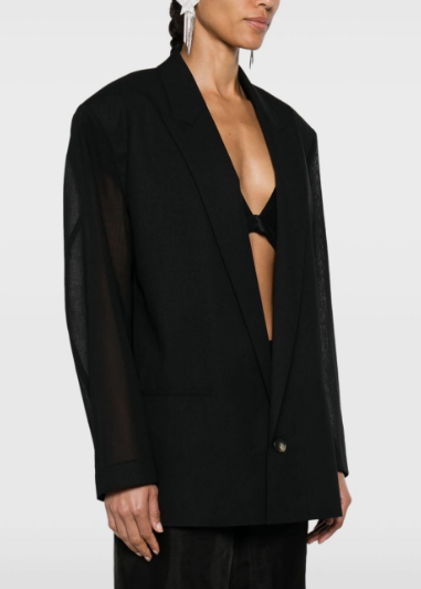 PHILOSOPHY DI LORENZO SERAFINI Chic Wool Blend Stylish Jacket