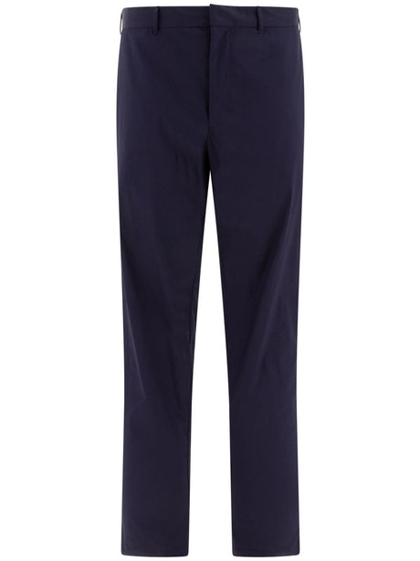 PRADA Lightweight Cotton Trousers for Women - SS25 Collection