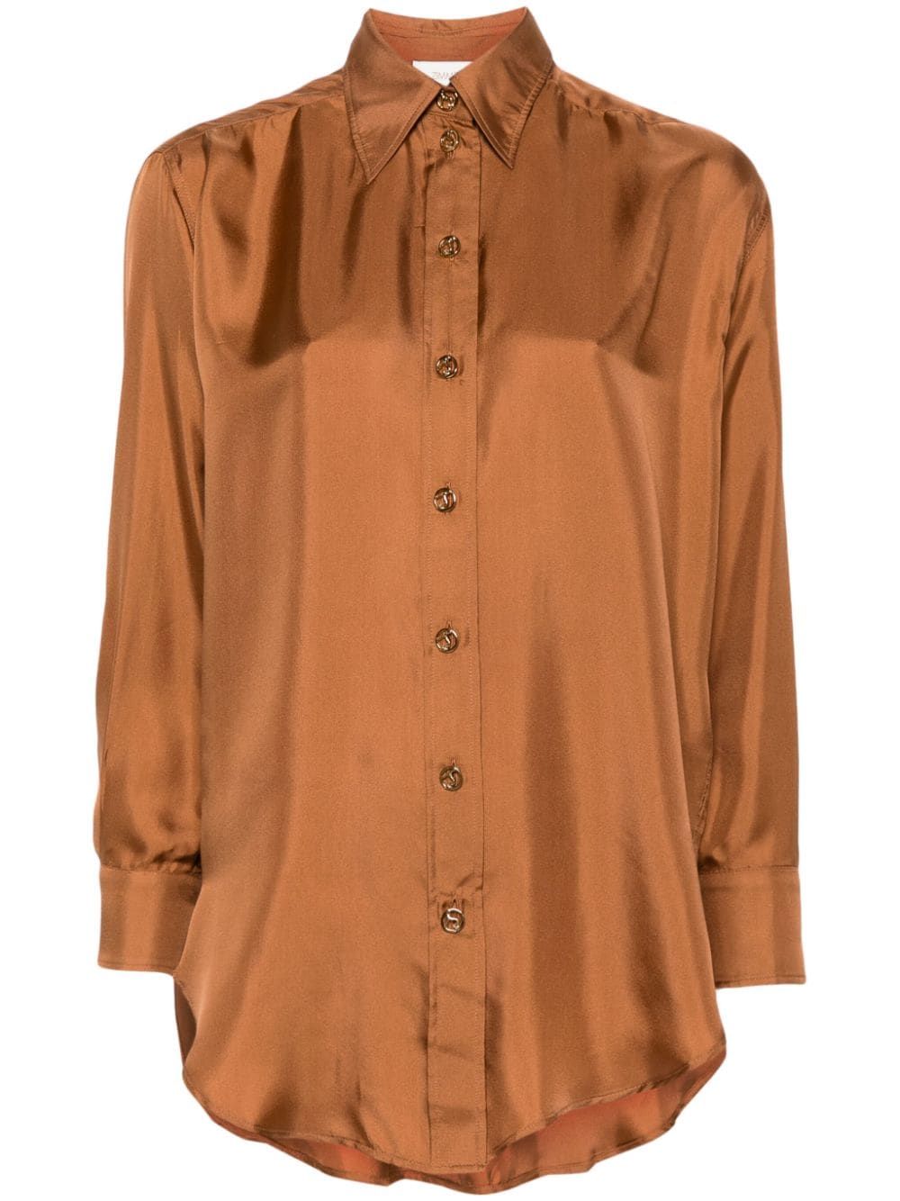 ZIMMERMANN Silk Button-Up Shirt