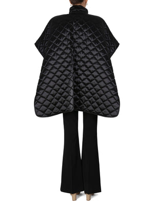 BOUTIQUE MOSCHINO High Neck Quilted Jacket for Women