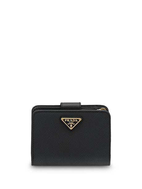 PRADA Mini Leather Wallet - Compact Style