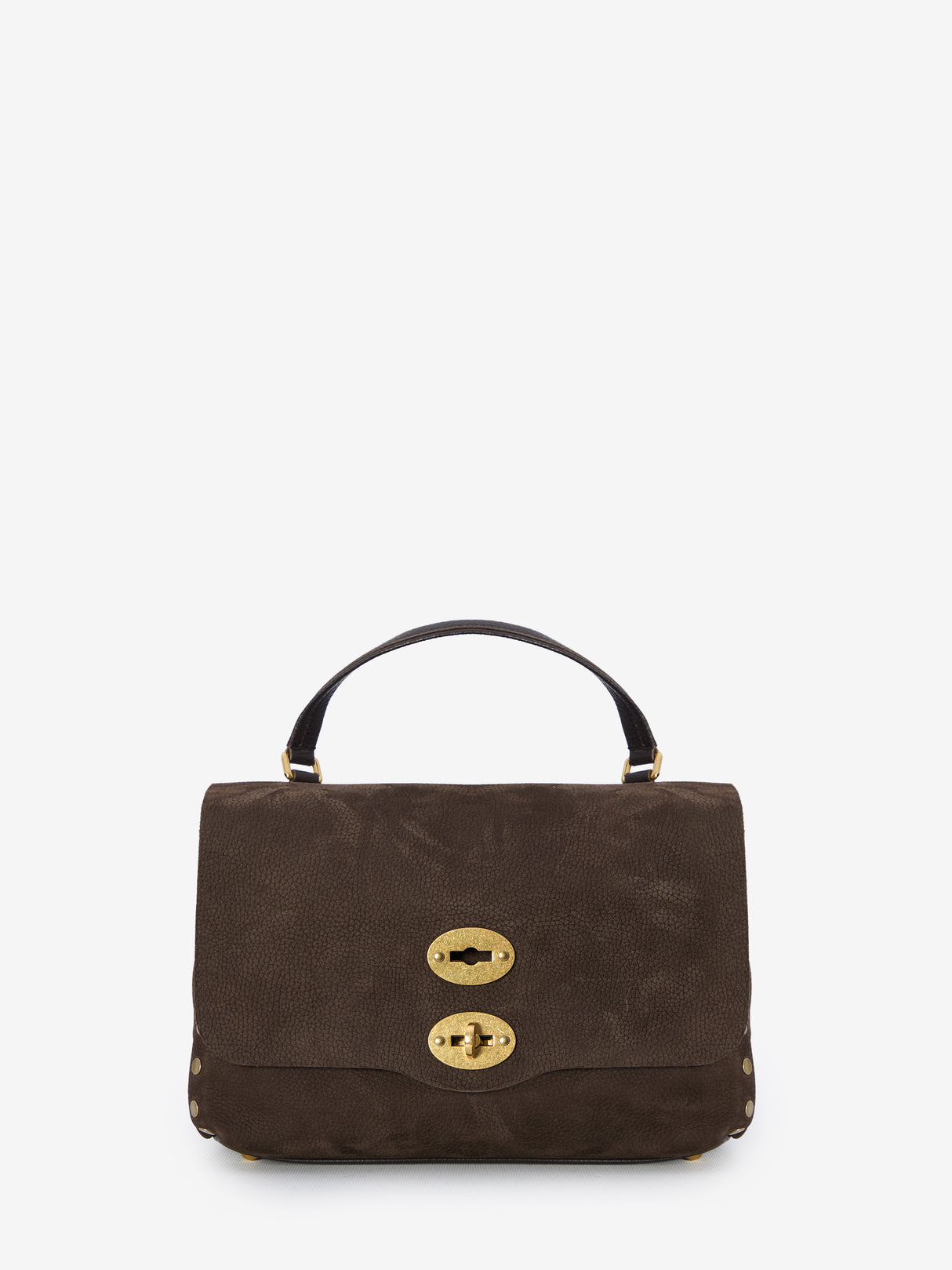 ZANELLATO Mini Suede Handbag with Dual Compartments - FW24 Collection