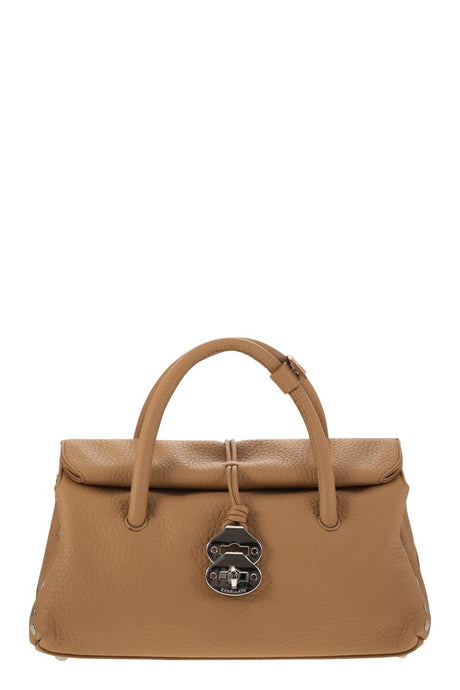 ZANELLATO Mini Grained Leather Handbag