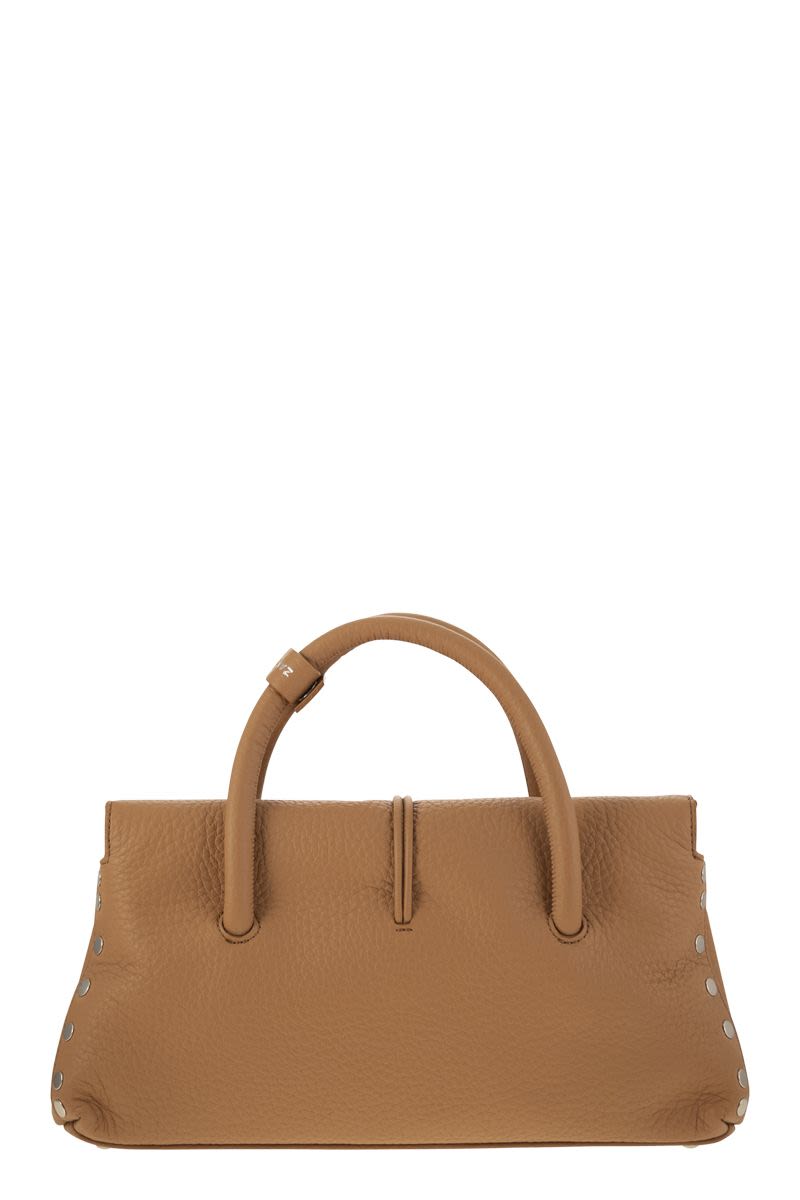 ZANELLATO Mini Grained Leather Handbag