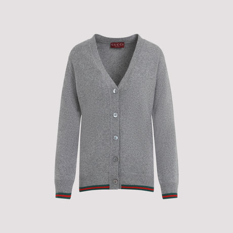 GUCCI Classic Web Cardigan