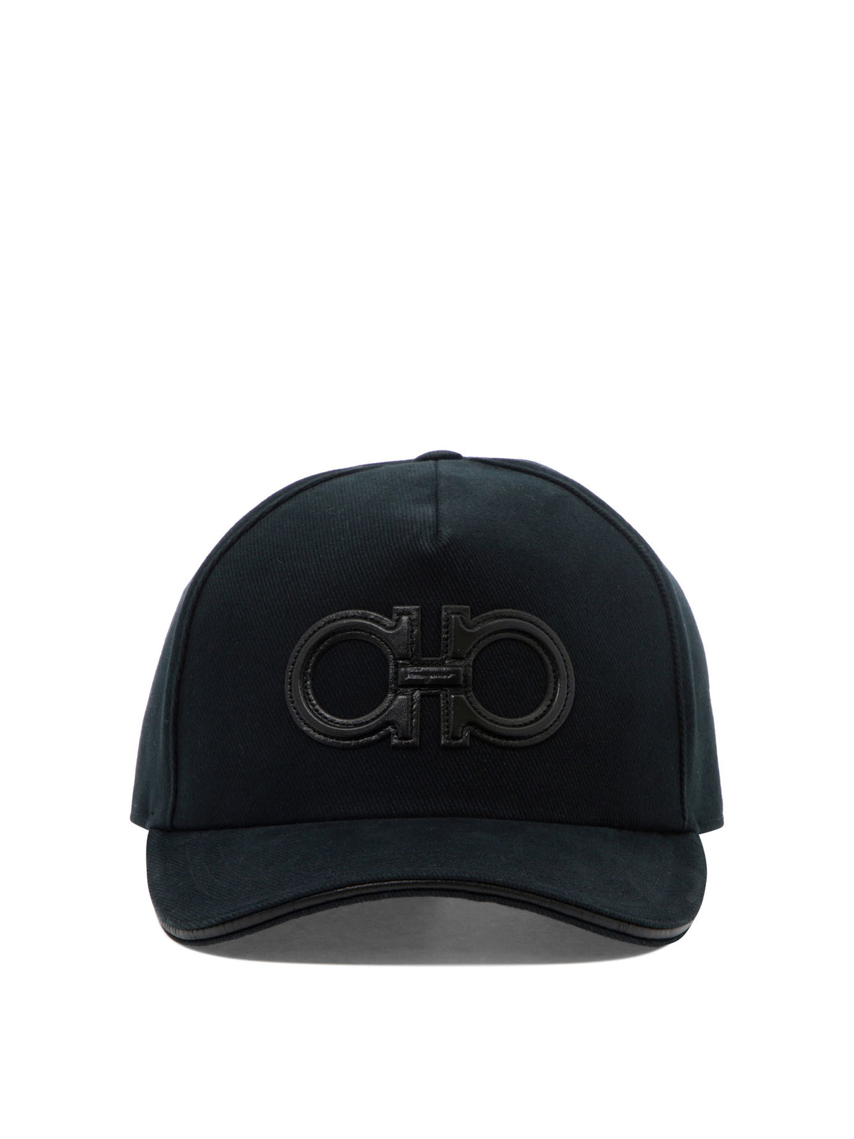 FERRAGAMO Classic Black Cotton Hat for Men