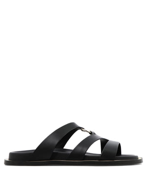 FERRAGAMO Stylish 23SS Black Women's Sandals