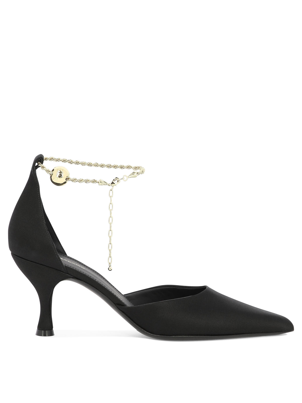 Ferragamo Ankle Chain Kitten Heel Pumps - 7 cm