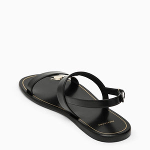 Dép sandal Capri đen cho phụ nữ