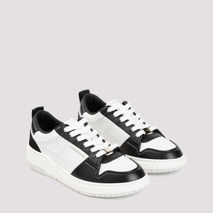 FERRAGAMO Black Leather Sneakers for Women in SS24 Collection