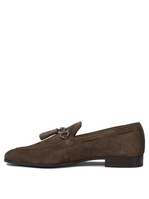 FERRAGAMO Men's Suede Loafers & Slippers