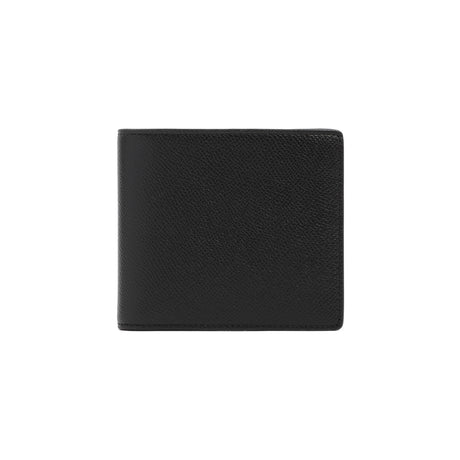 MAISON MARGIELA Leather Bi-Fold Wallet - W:10.5cm H:9cm D:1cm