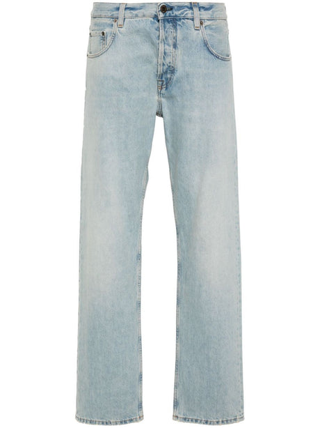 MIUMIU Stylish Men's Cotton Jeans for Fall/Winter 2024