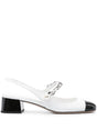 MIUMIU Sleek Leather Slingback Pumps with 3.5 cm Heel