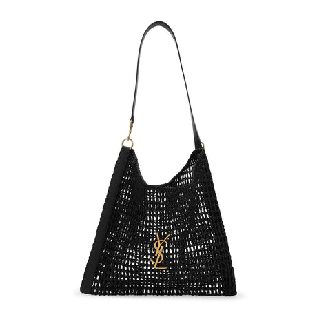 SAINT LAURENT Raffia Handbag 42cm x 33cm