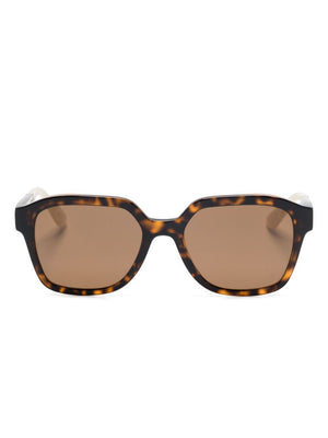 BRUNELLO CUCINELLI Sartorial Sunset Tortoiseshell Square Sunglasses