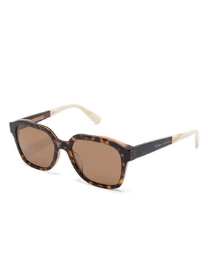 BRUNELLO CUCINELLI Sartorial Sunset Tortoiseshell Square Sunglasses