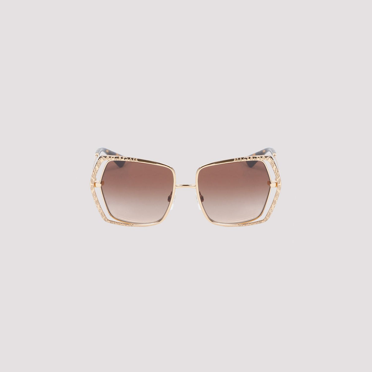 DOLCE & GABBANA Metallic Print Sunglasses for Women