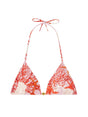 VERSACE Baroque Print Women's Bikini Top - Size 1