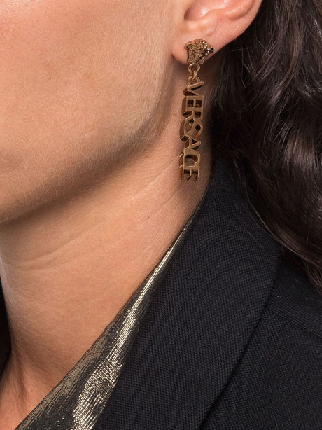 VERSACE Chic Metallic Earrings