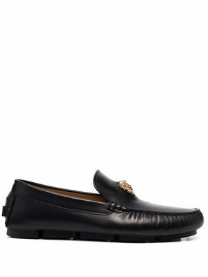 VERSACE The MEDUSA LEATHER LOAFERS